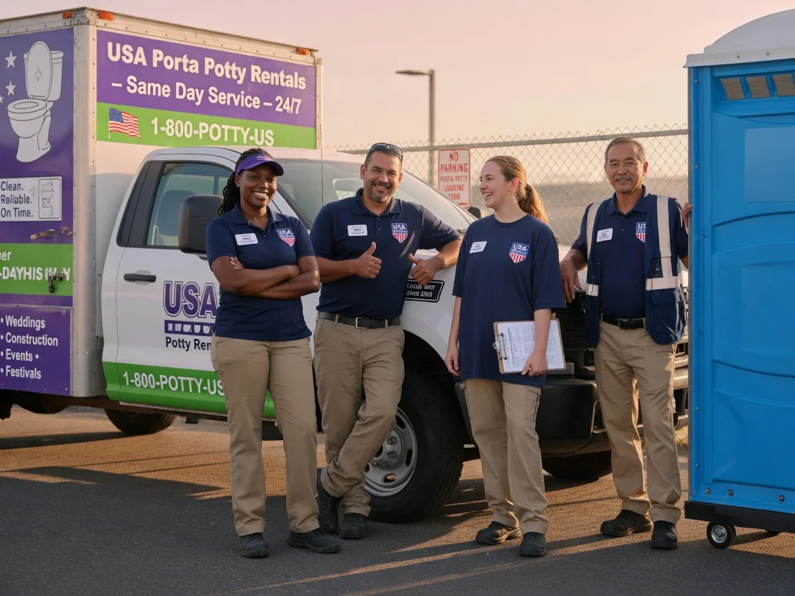 Porta Potty Rental company in Aubrey, TX